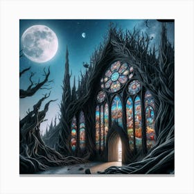 Church Of The Dead Canvas Print