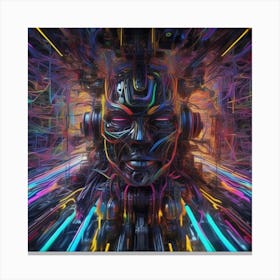 Futuristic Art 15 Canvas Print