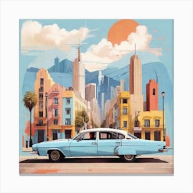 Canvas - California Canvas Print