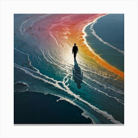 Rainbow Beach Canvas Print