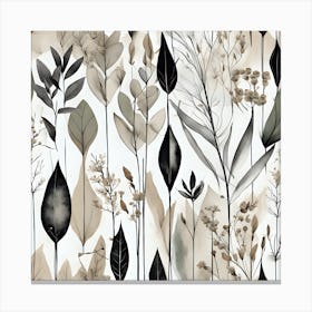 'Flora' art work Canvas Print