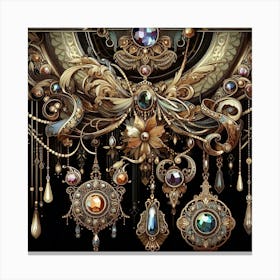 Gothic Art Canvas Print