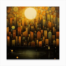 Megapolis 5 Canvas Print