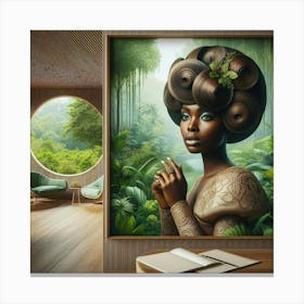 Afrofuturism Canvas Print