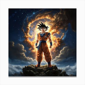 Dragon Ball Z Wallpaper 1 Canvas Print