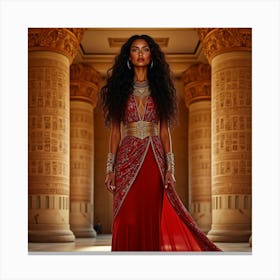 Egyptian Bride 5 Canvas Print