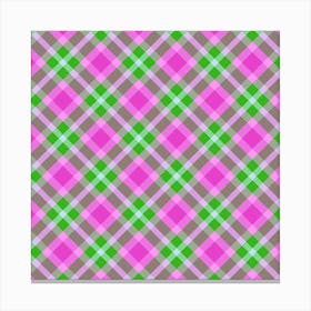 Plaid Pattern 32 Canvas Print