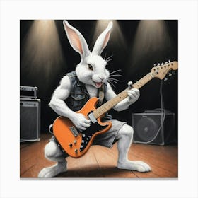 Bunny Rocker 5 Canvas Print