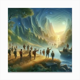 'The Journey' Canvas Print
