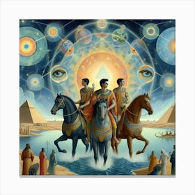 Egyptians Canvas Print