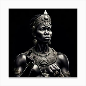 African King Canvas Print