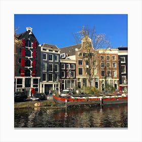 Amsterdam Architecture - Square Canvas Print