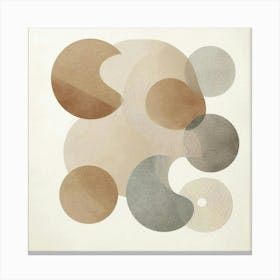 Abstract Circles 7 Canvas Print