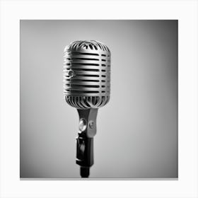 Vintage Microphone 1 Canvas Print