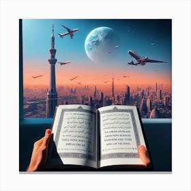 Islamic City 1 Canvas Print