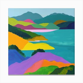Abstract Travel Collection Virgin Islands Us 3 Canvas Print