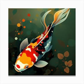 Koi Fish 63 Canvas Print