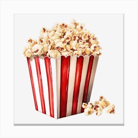 Popcorn In A Box 3 Canvas Print