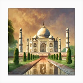 Taj Mahal Canvas Print