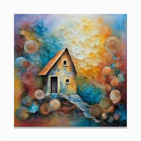 House In The Sky 2 Canvas Print