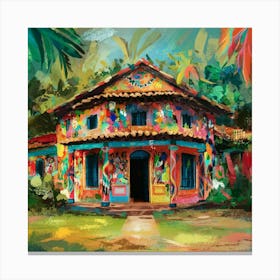 mexican house 1 Canvas Print