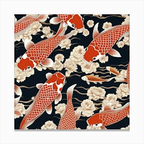 Koi Fish 1 Canvas Print