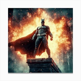 Batman The Dark Knight Rises Canvas Print