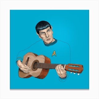 Music From Outer Space Canvas Print