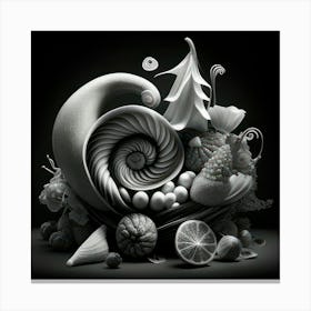 Black And White Photography 1 Canvas Print