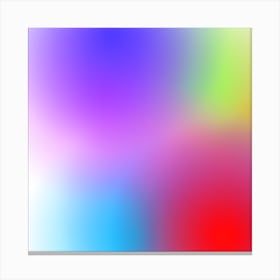 Brightly Colored Abstract Background Canvas Print