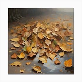 Autumn Leaves Canvas Print