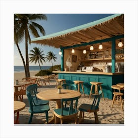 Beach Bar 1 Canvas Print