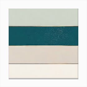 Green and Teal Canvas Print