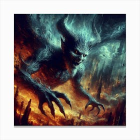 Demon 7 Canvas Print