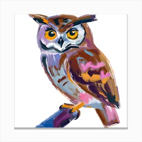 Owl 04 Canvas Print