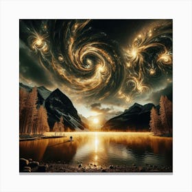 Spiral Galaxy 28 Canvas Print