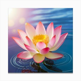 Lotus Flower 63 Canvas Print