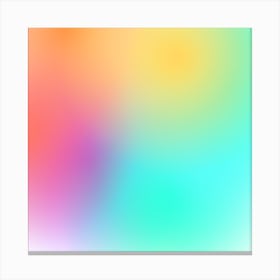 Abstract Colorful Background 25 Canvas Print