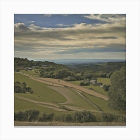 Oxfordshire Countryside Canvas Print