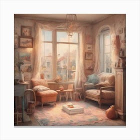 Living Room Canvas Print