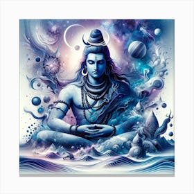 Lord Shiva 45 Canvas Print