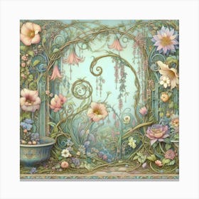 Fairy Garden 9 Canvas Print