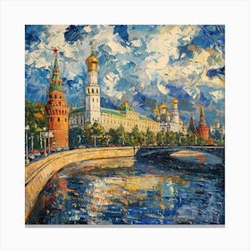 Moscow Kremlin 8 Canvas Print