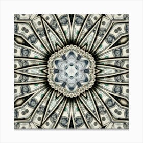 Fractals Of Money Canvas Print