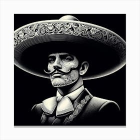 Mexican man 2 Canvas Print