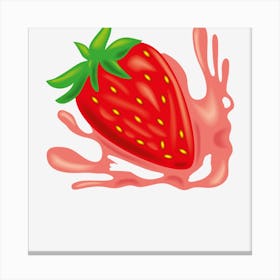 Strawberry lovers Canvas Print
