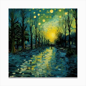 Starry Night 34 Canvas Print