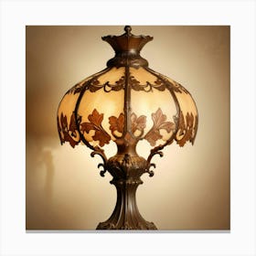 Table Lamp 4 Canvas Print