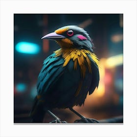 Bird Portrait Canvas Print