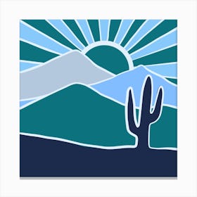 Saguaro Canvas Print